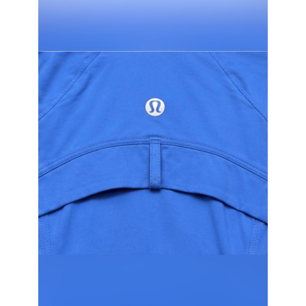 Lululemon Blue Full Zip Athletic Jacket Size 8 Like New - Picture 3 of 6